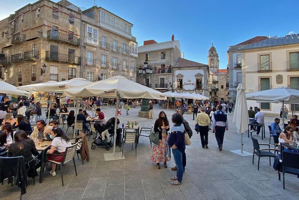Apartamento Duplex En El Corazon Del Casco Vello Vigues Vigo Exterior foto